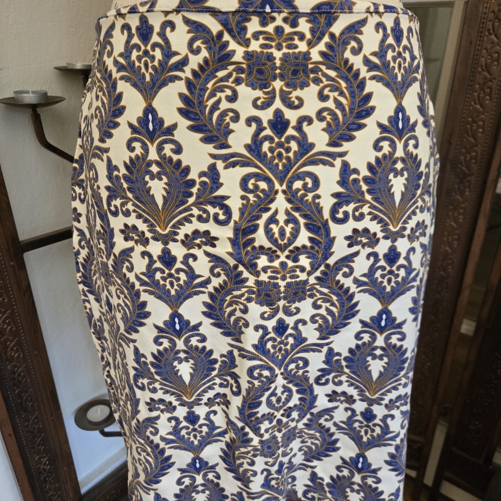 J. McLaughlin Paisley Midi Skirt, Sz 4